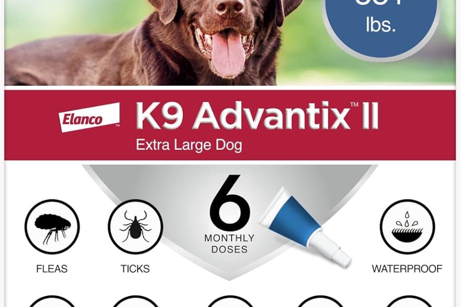 Amazon.Com: K9 Advantix Ii Xl Dog Vet-Recommended Flea, Tick & Mosquito  Treatment & Prevention | Dogs Over 55 Lbs. | 6-Mo Supply : Electronics