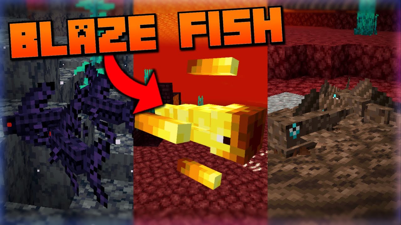 I Found Fish In The Nether!!! | Nether Depths Mod | Minecraft 1.19.2 -  Youtube
