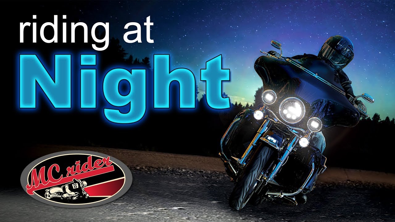 Is It Safe To Ride A Motorcycle After The Sun Goes Down? - Youtube